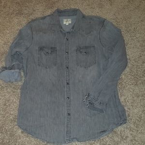 Denim Button down